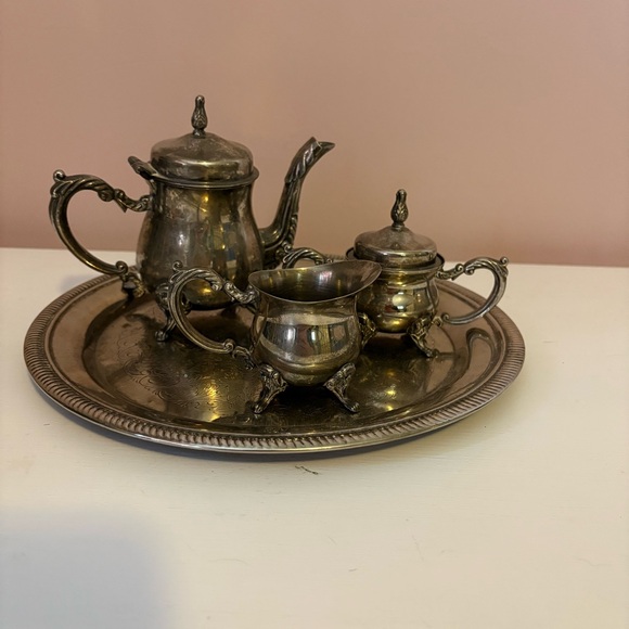 Other - Vintage Silver Plated Children’s Tea Set